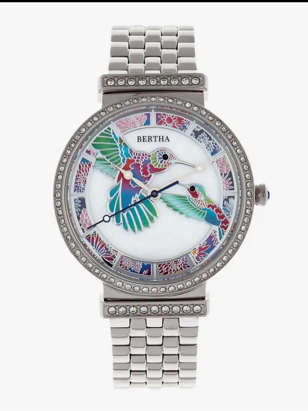 Bertha Emily Mother of Pearl Bracelet Watch by Berthalux
